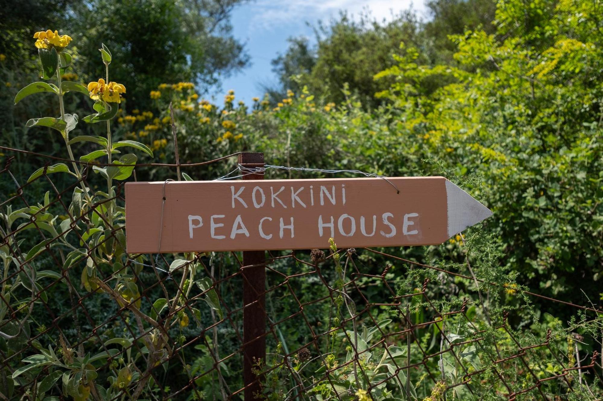 Kokkini Peach House Appartement Kokkínion Buitenkant foto
